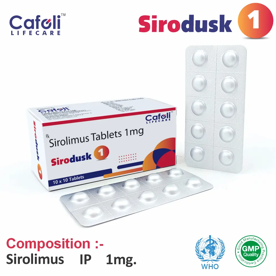Sirolimus 1 mg Tablet PCD Pharma Franchise